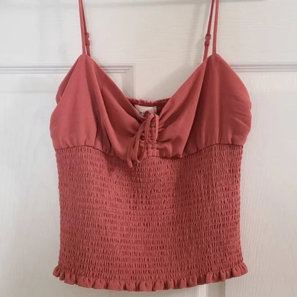 Wilfred ballet camisole Aritzia smocked tank top NWT